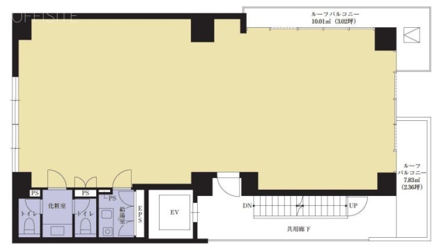 VORT赤坂Ⅲ6F 間取り図