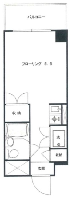 ティアラホームビル502 間取り図