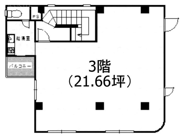 YMK曳舟3F 間取り図