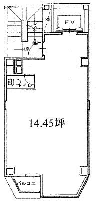je1ビル3F 間取り図