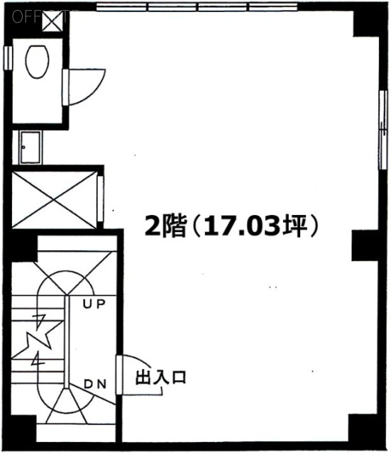 下田ビル2F 間取り図