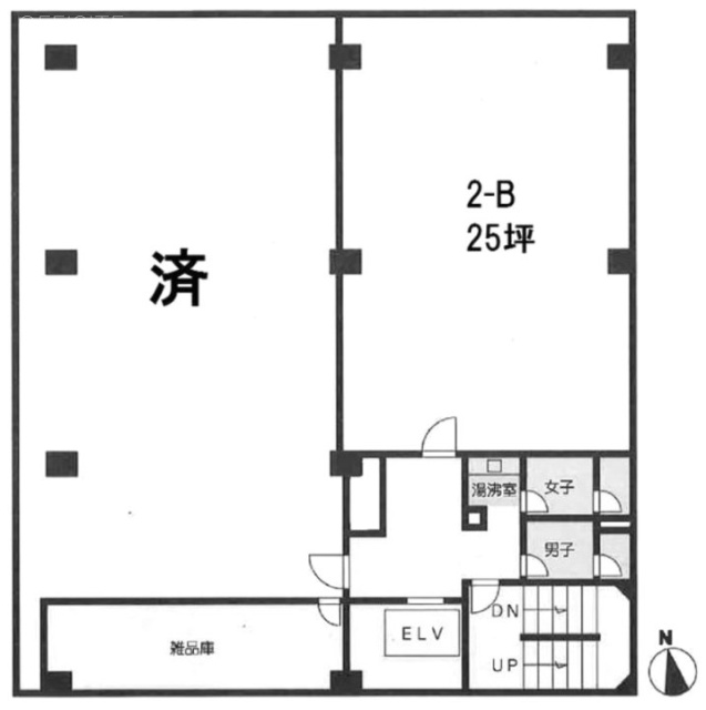 材商会館B 間取り図