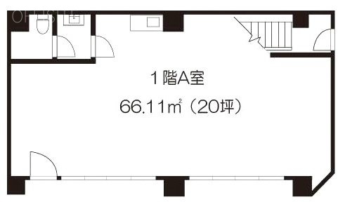 カワベビルA 間取り図