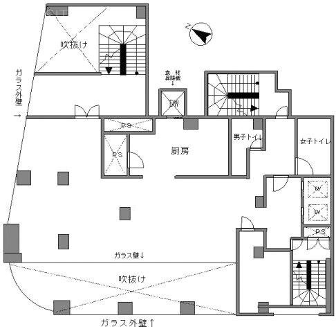 NCビル3F 間取り図