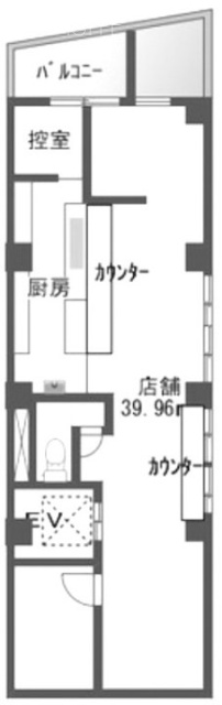 第8グリーンビル201 間取り図