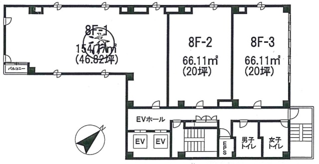 川崎三恵ビル3 間取り図