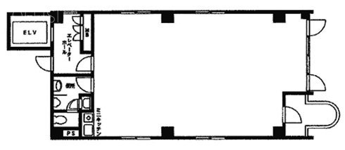 江澤ビル2F 間取り図