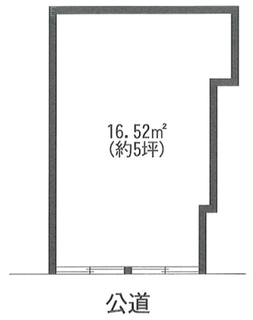 長塚第一ビル1F 間取り図