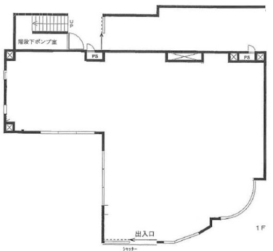 荻窪アークヒルズ1F 間取り図