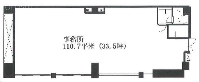 井尾ビル101 間取り図