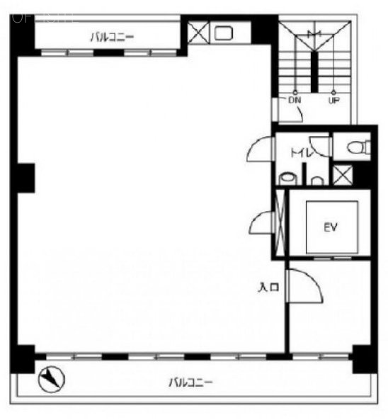 朝日ビル8F 間取り図