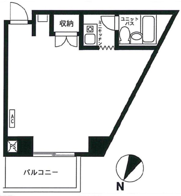 横浜東口ビル701 間取り図