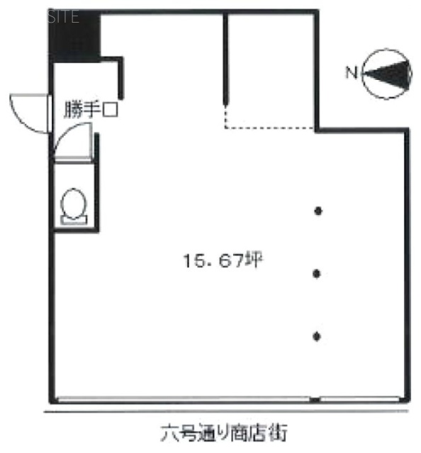 瀬谷ビル1F 間取り図