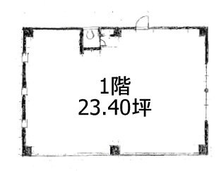 第1那田ビル1F 間取り図