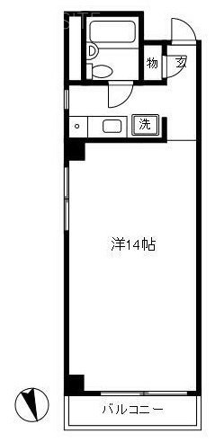 エムエフ新橋3F 間取り図