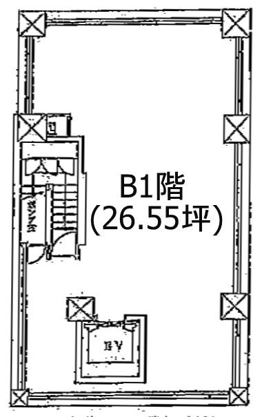 Palace池袋B1F 間取り図
