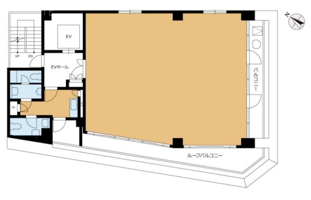 VORT内神田6F 間取り図