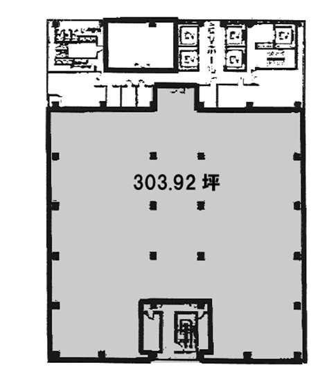 天王洲ファーストタワー18F 間取り図