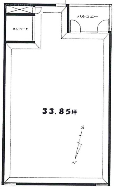 立川ビル3F 間取り図