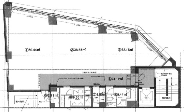 Crobis錦糸町8F 間取り図