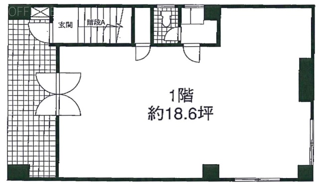 増子ビル1F 間取り図