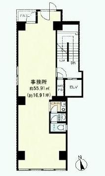 本郷ゼットエスビル3F 間取り図