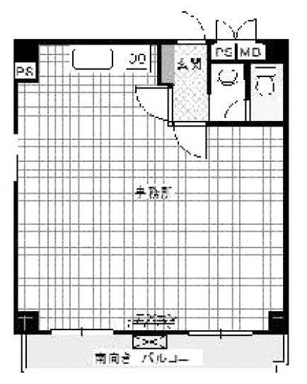 アドヴァンスビル502 間取り図