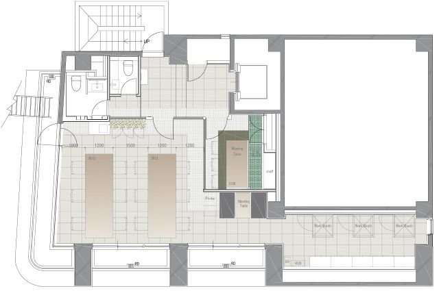 THE CORNER 日本橋人形町7F 間取り図