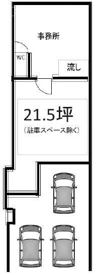 大塚野菊マンションビル1F 間取り図