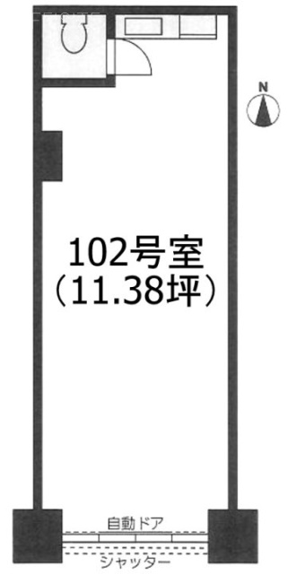 アーク一橋学園102 間取り図