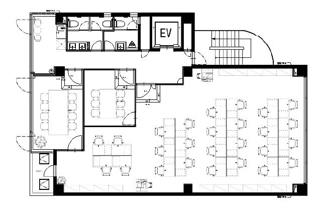 TSUKIJI EAST SQUARE6F 間取り図
