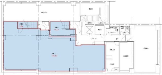 東京建物京橋ビルB1F 間取り図