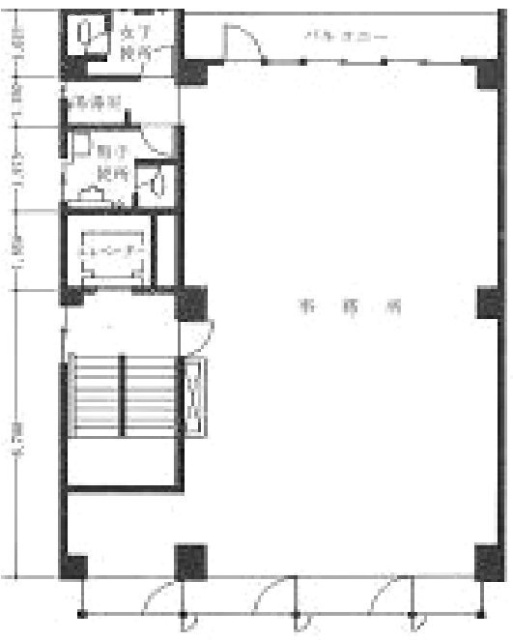 千葉家ビル7F 間取り図