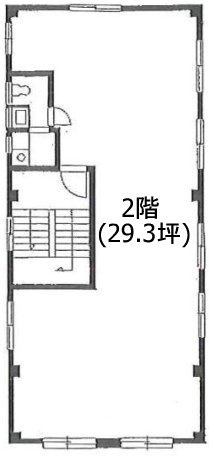 山手中野ビル2F 間取り図