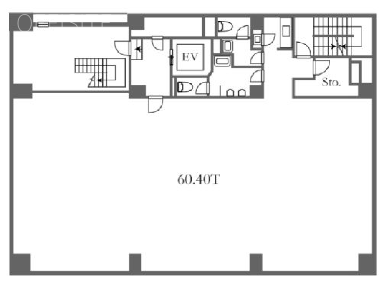 サリュートビル10F 間取り図