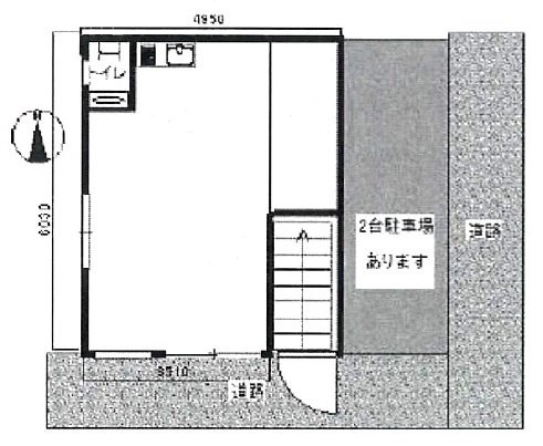 大黒堂ビル1F 間取り図