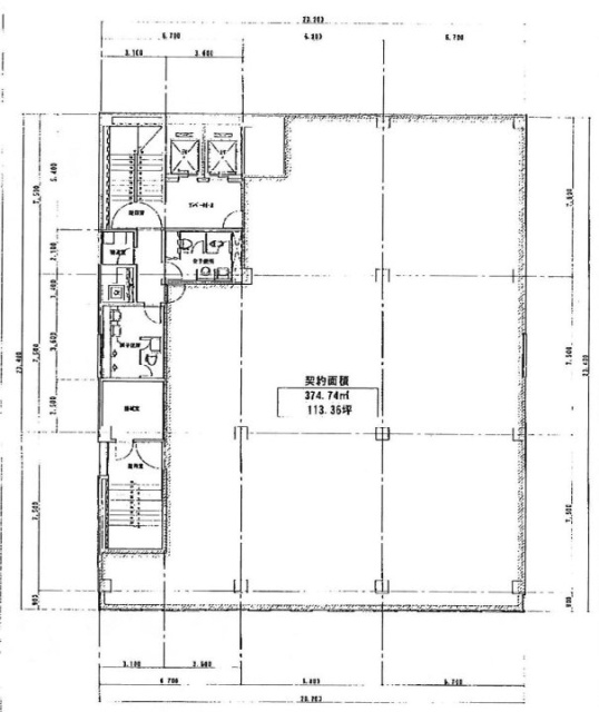 第二柳屋ビル3F 間取り図