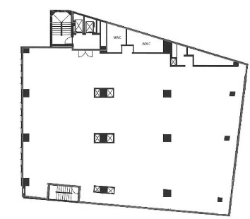 フロイントゥ三田2F 間取り図