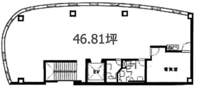 シシドビル4F 間取り図