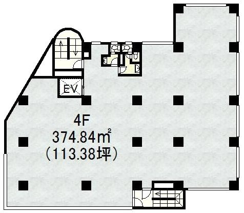 代々木TRビル4F 間取り図