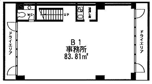 イイダアネックス8B1F 間取り図