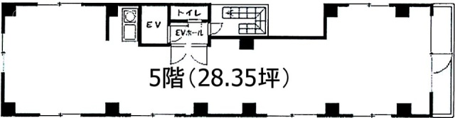 田村ビル5F 間取り図