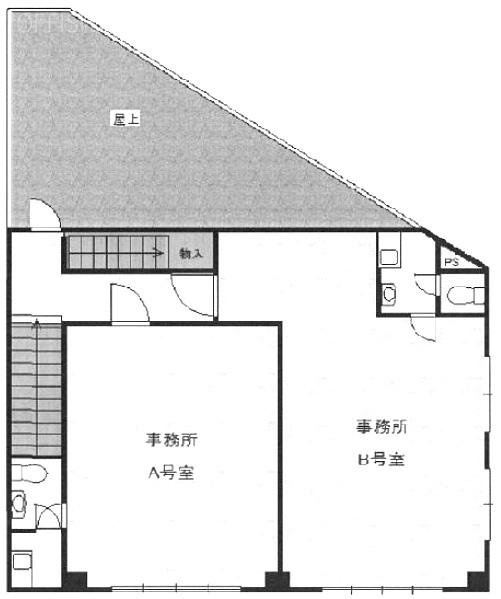 篠本ビルB 間取り図