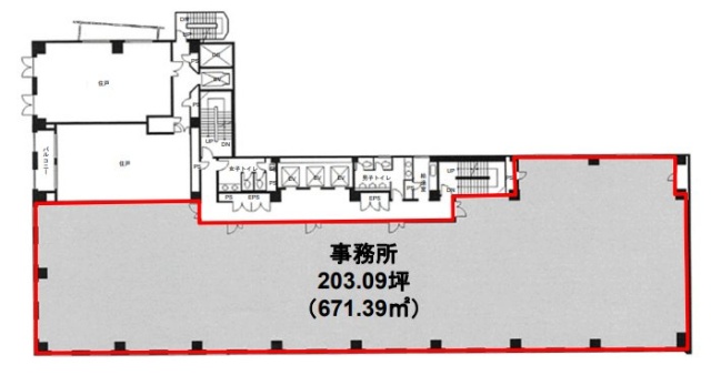 白金台ビルA 間取り図