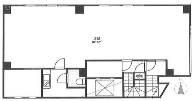 梅島ニアステーションビル2F 間取り図