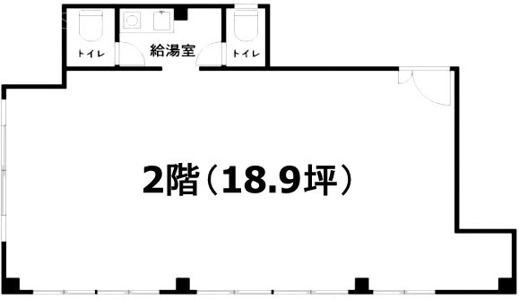 AAA(三栄)ビル2F 間取り図