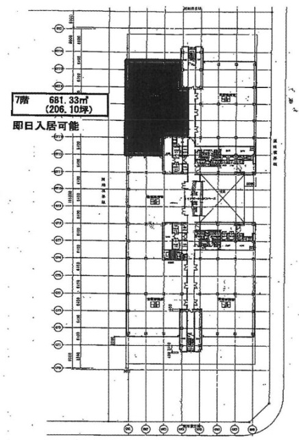 東京ファッションタウン(TFTビル西館)7F 間取り図