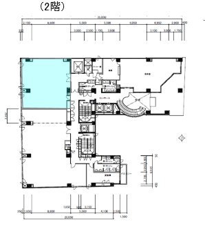 麹町鶴屋八幡ビル2F 間取り図