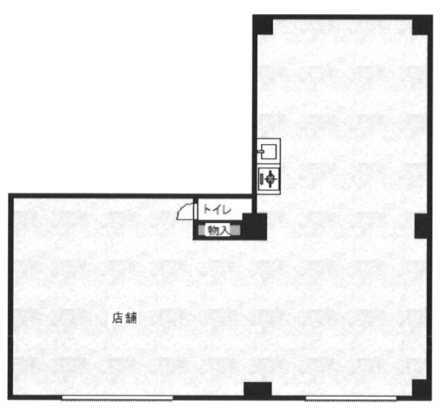 ロジマン御苑1F 間取り図