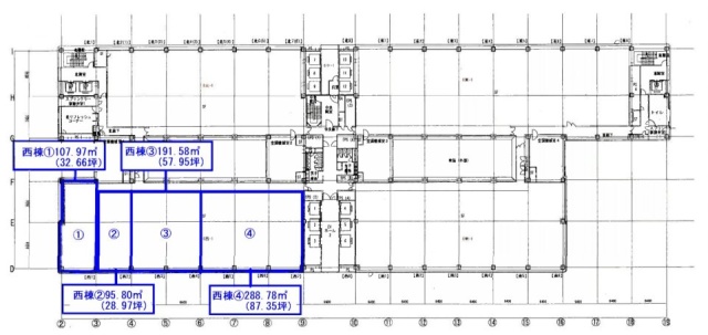 タイム24ビル西4 間取り図